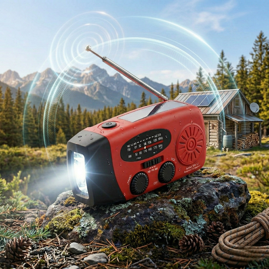 NestGuard™ Radio de Emergencia Solar